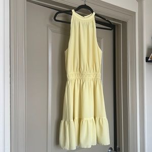 Yellow mini dress from Wilfred